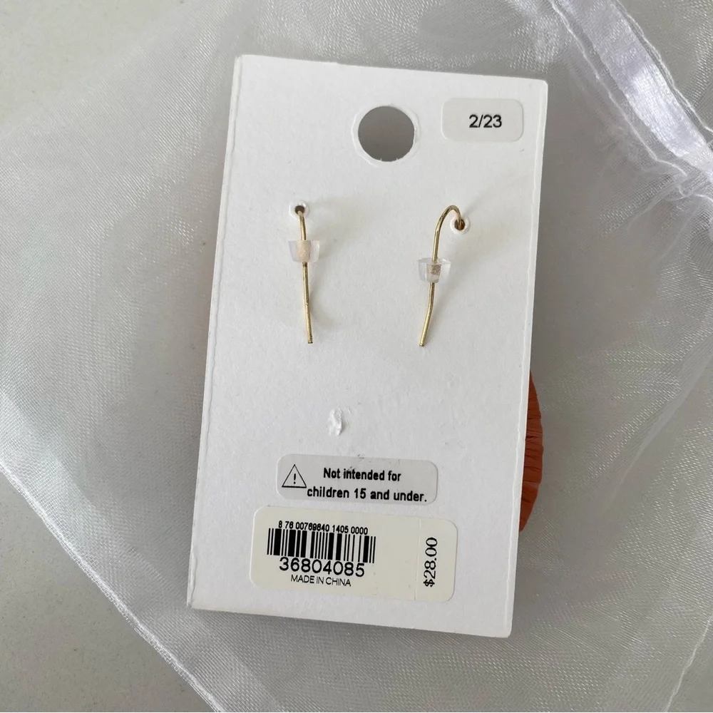 Express Dangling Teardrop Earrings, OSFM